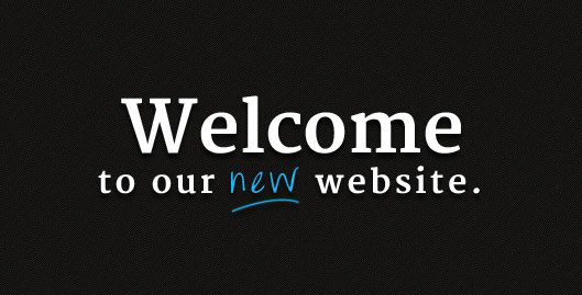 Welcome To Our New Website